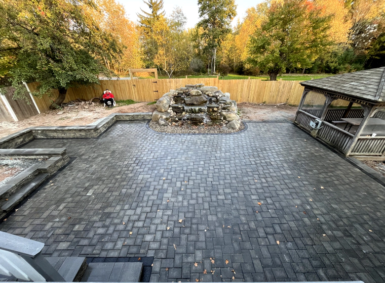 outdoor living space